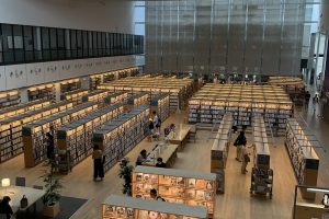 大きな図書館！